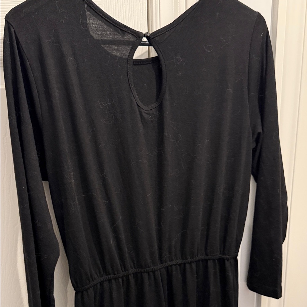 Elegant Black Maxi Jumpsuit - Picture 5 of 6